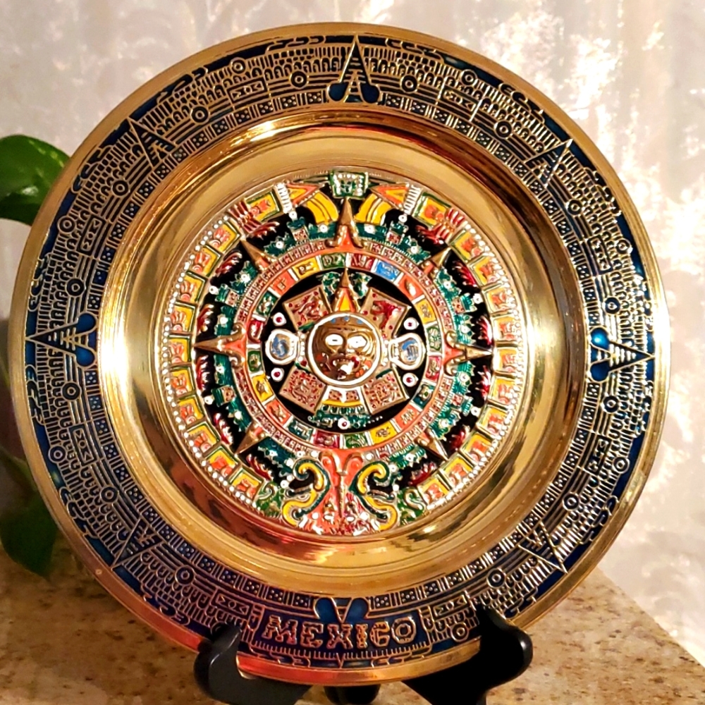 Mexican Aztec plate